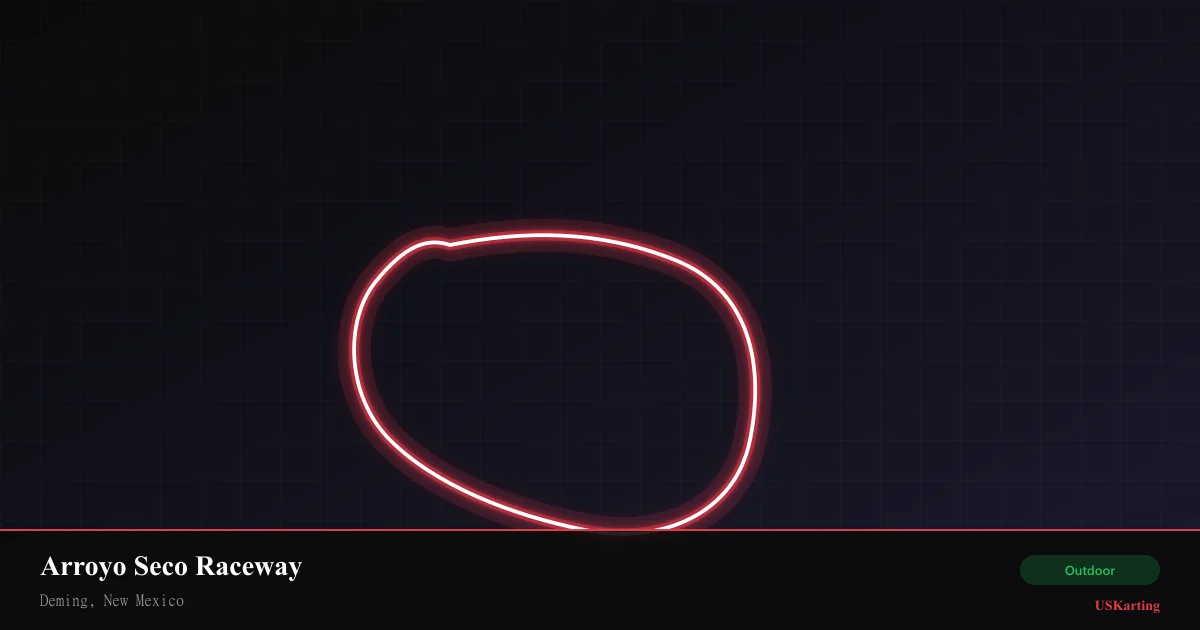 Aerial view of Arroyo Seco Raceway