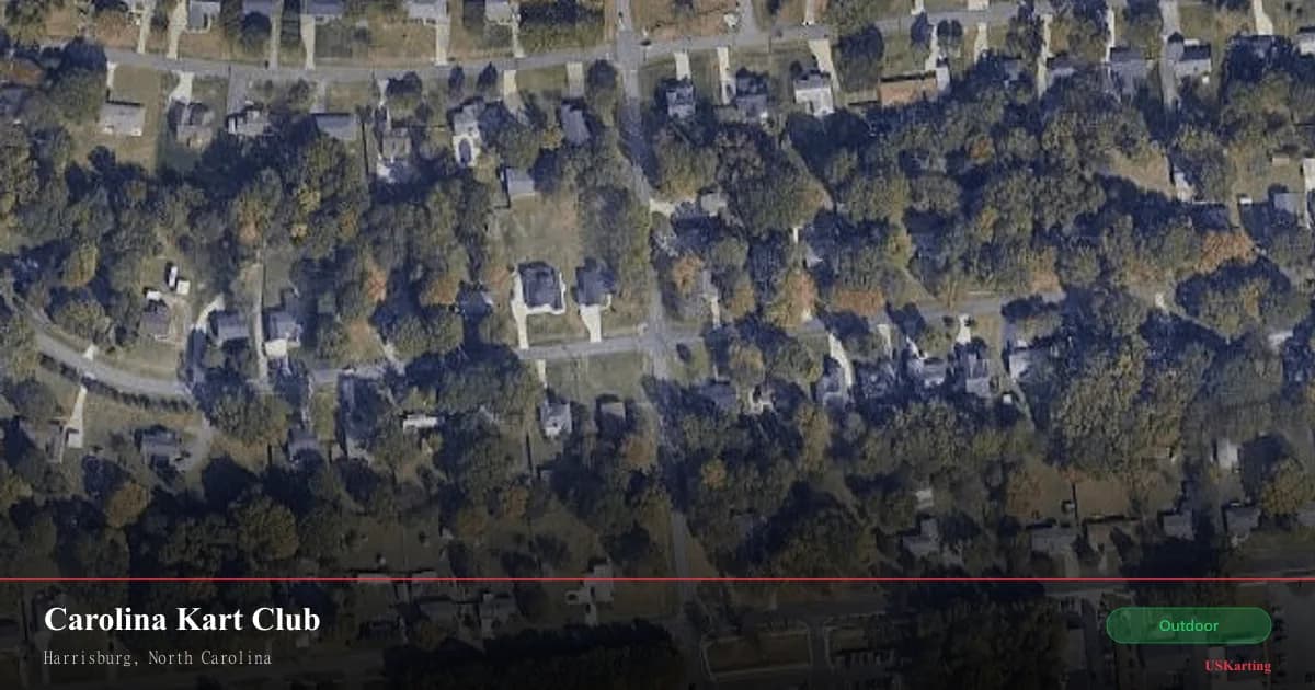 Aerial view of Carolina Kart Club