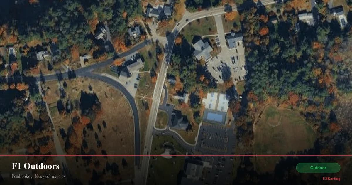 Aerial view of F1 Outdoors