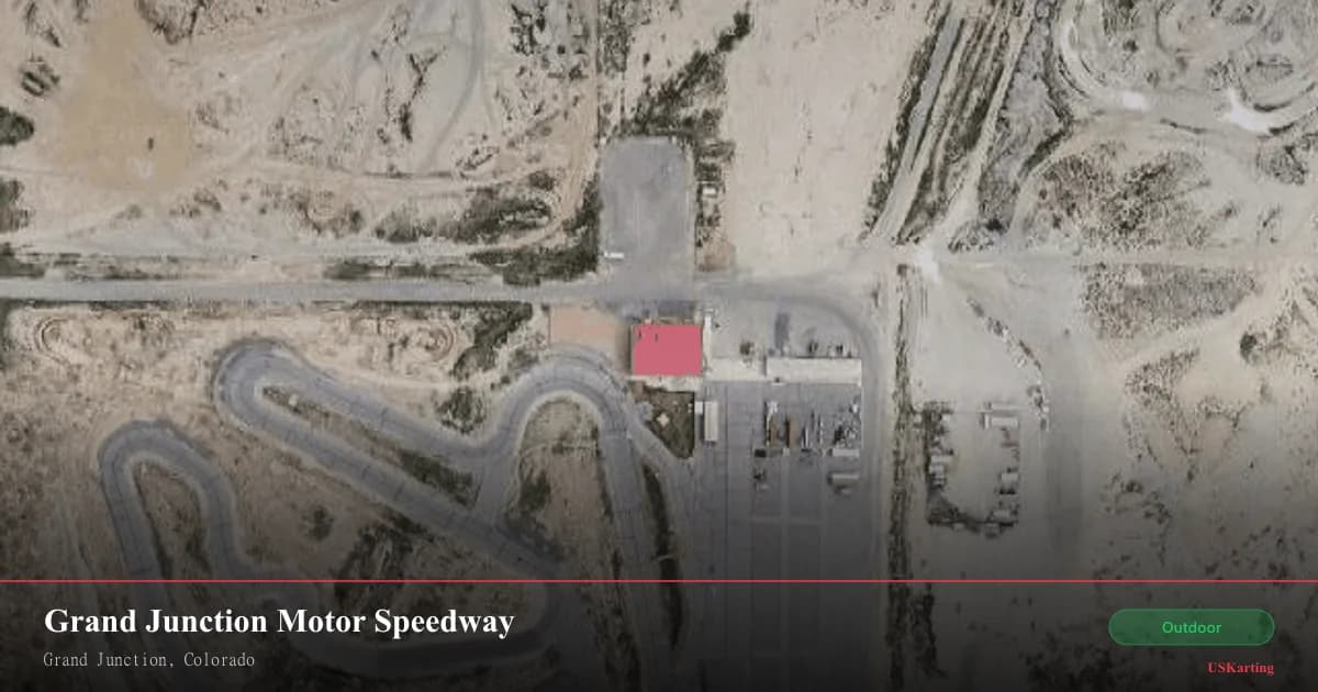 Aerial view of Grand Junction Motor Speedway