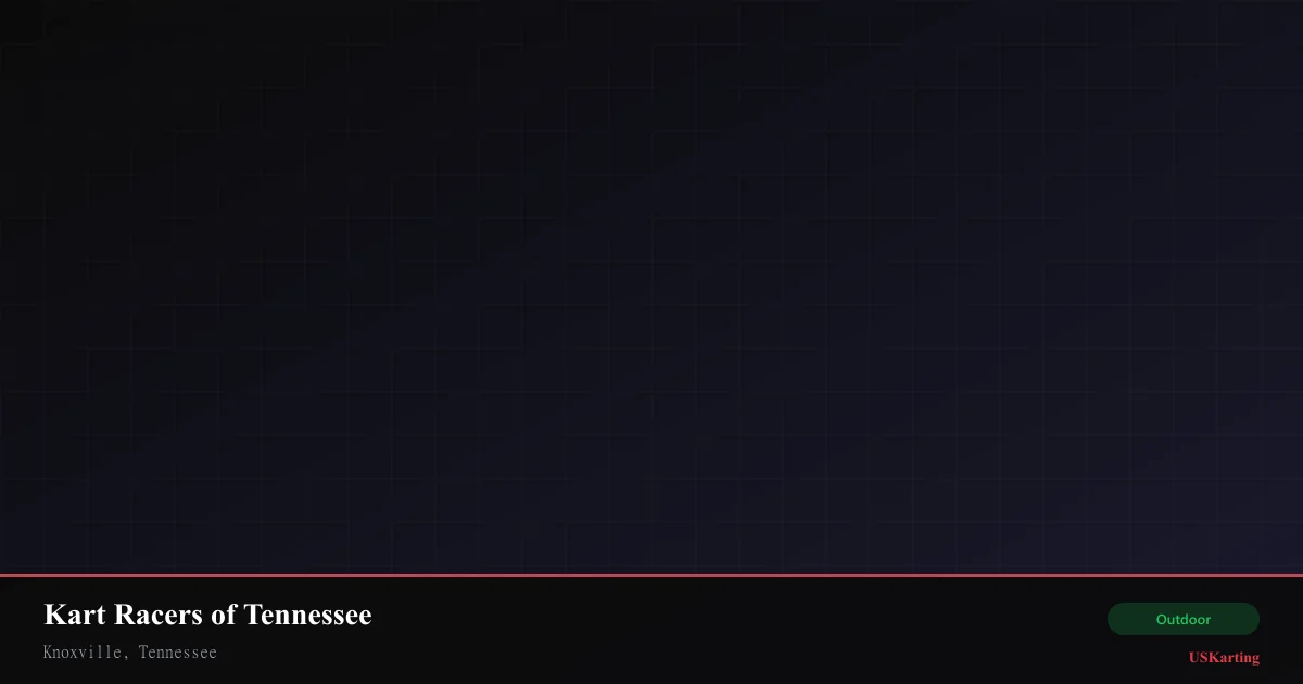 Aerial view of Kart Racers of Tennessee