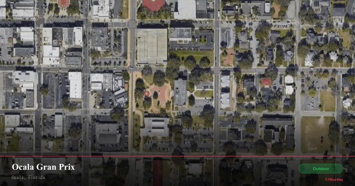 Aerial view of Ocala Gran Prix