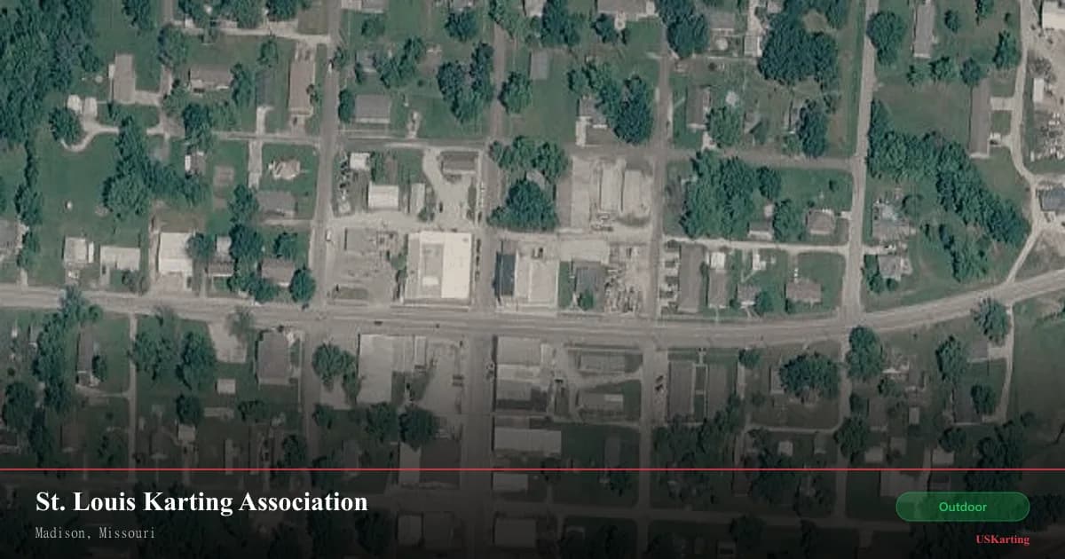 Aerial view of St. Louis Karting Association